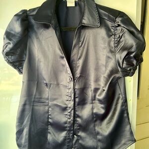 BLUE life Satin Dress Shirt